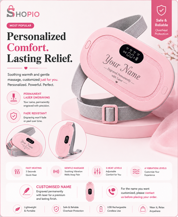 Customized Heating & Massage Cramps Belt