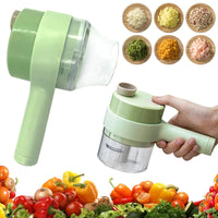 Electric Handheld Vegetable Cutter Slicer Multi-functional Food Chopper