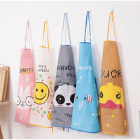 EVA Material Apron – Soft, Elastic & Durable Apron with Random Character Design | Kitchen & Craft Use