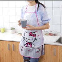 EVA Material Apron – Soft, Elastic & Durable Apron with Random Character Design | Kitchen & Craft Use