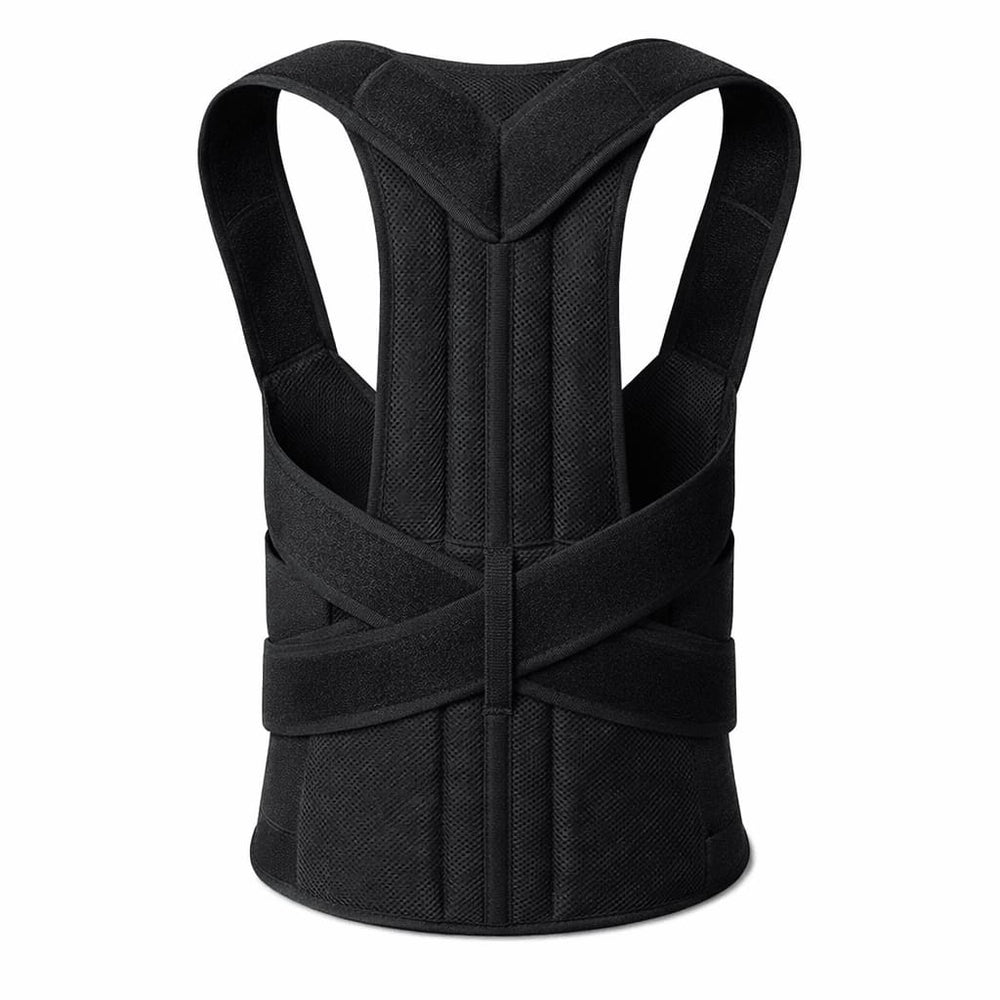 Adjustable Back Support Belt – Posture Corrector for Men & Women | Breathable Spine & Shoulder Support