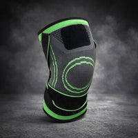 Premium Compression Knee Brace – High-Elasticity Joint Support with Dual Strap & Anti-Slip Design | Sports & Daily Use