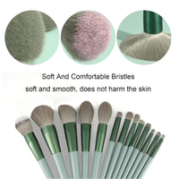 13 Piece makeup Brush Set With Pouch
