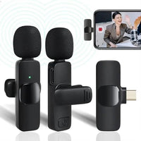 K9 Professional Wireless Lavalier Lapel Microphone – Omnidirectional Condenser Mic for Android | Interview, Podcast, Vlog & YouTube