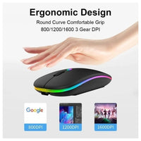 HP W10 Wireless Mouse – 2.4GHz Optical Mouse with Plug & Play USB Receiver | Silent Click, Ergonomic & Multi-OS Compatible (Random Color)