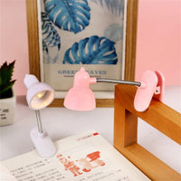 Portable LED Reading Lamp with Clip – Flexible Neck Night Book Light | Eye Care, Hands-Free & Travel-Friendly (Random Color)