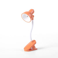 Portable LED Reading Lamp with Clip – Flexible Neck Night Book Light | Eye Care, Hands-Free & Travel-Friendly (Random Color)