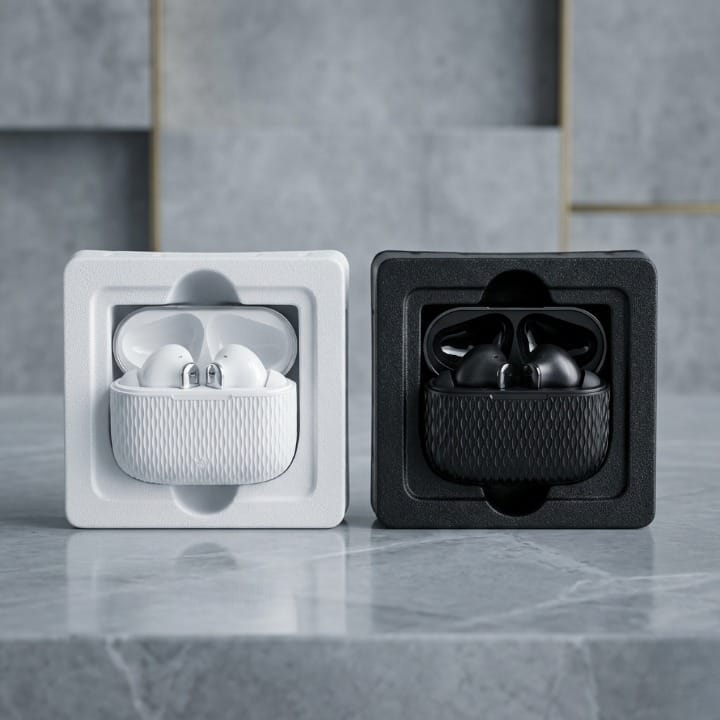 Buds Pro 5 Wireless Bluetooth Earbuds – ANC & ENC Noise Reduction, Touch Control | Music, Calls & Gaming (Random Color)