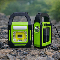 Solar Rechargeable 3-in-1 Emergency Light – Hurry Bolt Portable LED Work Light, Torch & Power Bank | Solar & USB Charging