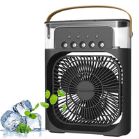 Mini Portable Air Cooler Fan – Evaporative Cooling, 3-Speed Personal Air Conditioner | USB Powered for Home, Office & Travel (Random Color)